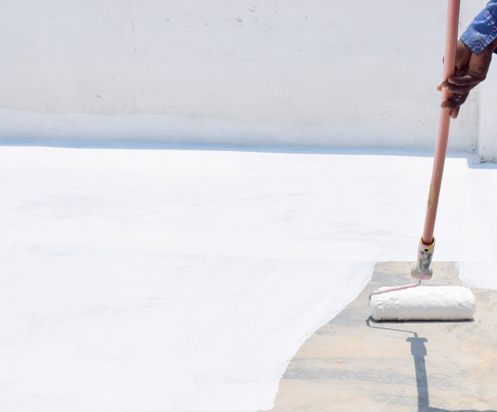 Cementitious Waterproofing for exposed roofs